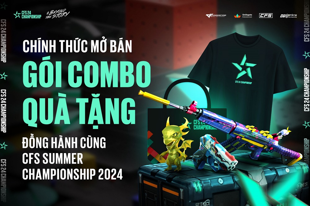 MỞ BÁN GÓI COMBO QUÀ TẶNG ĐỘC QUYỀN  ĐỒNG HÀNH CÙNG CFS SUMMER CHAMPIONSHIP 2024